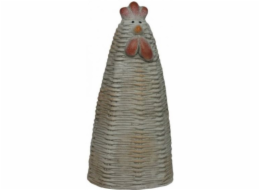 Dekorace slepička keramická vysoká 17cm