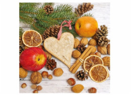 Ubrousky&nbsp;3-vrstvé&nbsp;20&nbsp;ks&nbsp;VÁNOČNÍ&nbsp;PLODY