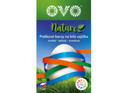 Barvy na vajíčka OVO - Nature "A" 3 x 5 g prášková barva (o
