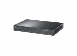 TP-Link CCTV switch TL-SL1311P (8x100Mb/s, 2xGbE, 1xSFP, 8xPoE+, 65W, fanless)