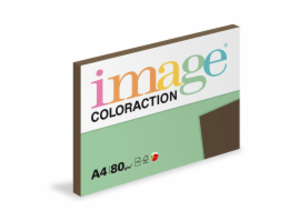Image Coloraction papír pro výtvarné potřeby  A4/80g, Brown - Sytá hnědá, 100 listů