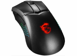 MSI Clutch GM51 Lightweight Wireless S12-4300080-C54 MSI herní myš CLUTCH GM51 Lightweight Wireless/ bezdrátová/ dobíjecí/ 26.000 dpi/ RGB podsvícení/ 6 tlačítek/ USB