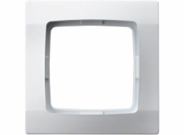 Ospel Single White Caro Frame (R-1S/00)