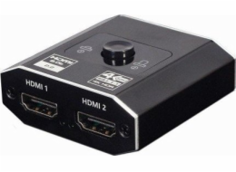 Gembird DSW-HDMI-21 Bidirectional HDMI 4K switch  2 ports  black