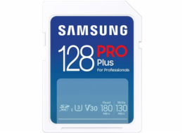 Samsung SDXC karta 128GB PRO PLUS + USB adaptér