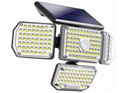IMMAX CLOVER venkovní solární nástěnné LED osvětlení s PIR čidlem, 5W