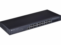 TP-Link TL-SG3428X-UPS 2xGb 4x10G SFP+ UPS Power supply manag.switch