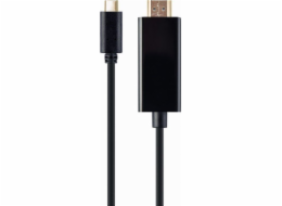 Gembird A-CM-HDMIM-02 USB-C to HDMI-male adapter 4K 60Hz 2m black