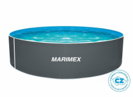 Marimex bazén Orlando 3,66x0,91m - ŠEDÝ + skimmer