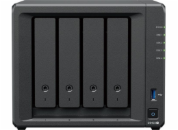 Synology DS423+ DiskStation (4C/CeleronJ4125/2,0-2,7GHz/2GBRAM/4xSATA/2xM.2/2xUSB3.2/2xGbE)