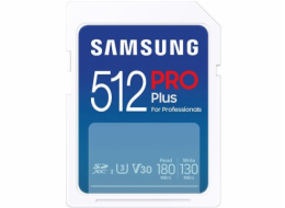 Samsung SDXC karta 512GB PRO PLUS + USB adaptér