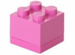 LEGO Mini Box 4 růžový, úložný box