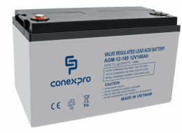 Baterie Conexpro AGM-12-100 VRLA AGM 12V/100Ah, T16 