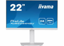 iiyama ProLite/XUB2294HSU-W2/21,5"/VA/FHD/75Hz/1ms/White/3R