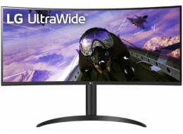 LG monitor 34WP65CP zakřivený  VA / 34" / 3440x1440 / 3000:1 / 5ms / 21:9/ 300cd / 160Hz / 2xHDMI / DP/repro