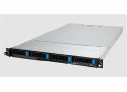 ASUS RS500A-E12-RS4U Socket SP5 Rack (1U) Černá, Stříbrná
