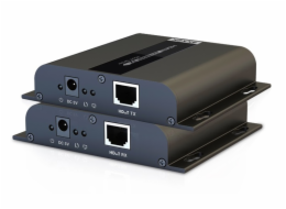 PremiumCord 4K HDMI extender na 120m přes LAN, over IP, HDBitT