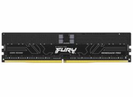 Kingston FURY Renegade Pro - DDR5 - modul - 32 GB - DIMM 288-pin - 5600 MHz / PC5-44800 - CL36 - 1.25 V - registrovaná - on-die ECC - černá