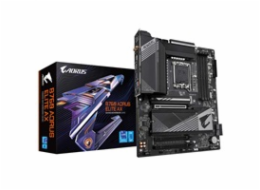 GIGABYTE MB Sc LGA1700 B760 AORUS ELITE AX, Intel B760, 4xDDR5, 1xDP, 1xHDMI, WI-FI