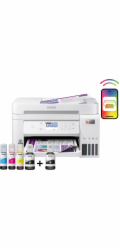 EPSON tiskárna ink EcoTank L6276, 3v1, A4, 1200x4800dpi, 33ppm, USB, Wi-Fi, LAN, bílá
