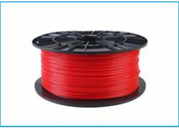 Filament PM tisková struna/filament 1,75 PLA červená, 1 kg