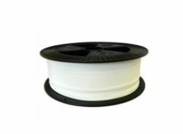 Filament PM tisková struna/filament 1,75 PLA bílá, 2 kg