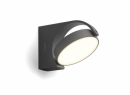 MIMOSA NÁSTĚNNÁ LAMPA ANTRACITOVÁ 1X 7W WW 827 2700K 600LM IP44