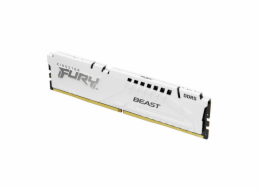 Kingston DDR5 Fury Beast White 32GB 1x32GB 6000MHz CL40 DIMM On Die ECC XMP 1.35V KF560C40BW 32 KINGSTON DIMM DDR5 FURY Beast White XMP 32GB 6000MT/s CL40