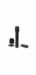 NEDIS bezdrátový mikrofon set/ Kardioid/ 1000 Ohm/ -95 dB/ ovládání hlasitosti/ černý