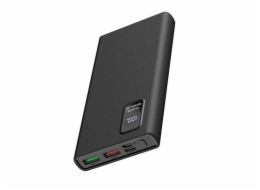 Platinet Power Bank PMPB10WQC726B 10000mAh PD3.0 QC3.0 display černá