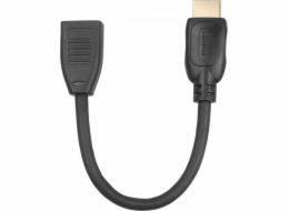 TB Touch HDMI M - HDMI F Adapter, 15 cm., v2.0