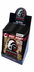 INDIANA Jerky hovězí Original 600g - display