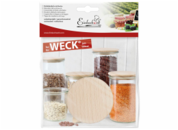 WECK Wooden Lid 60mm Beech