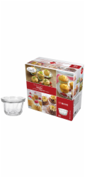 WECK Round Rim Jar Muffin 165ml Set of 6
