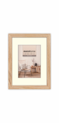 ZEP Malmo natural     9x13/13x18 Wood with Passepartout V4557N