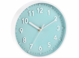Nástěnné hodiny ručičkové 20 cm modrá KO-837000760modr