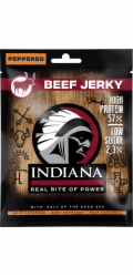INDIANA Jerky hovězí Peppered 25g