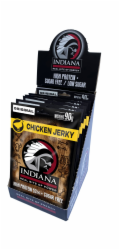 INDIANA Jerky kuřecí Original ZIP 720g - display