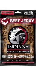 INDIANA Jerky hovězí Hot & Sweet ZIP 90g