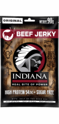 INDIANA Jerky hovězí Original ZIP 90g