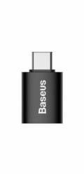Baseus Ingenuity mini OTG adaptér USB-C samec na USB-A samice 3,1A, černá