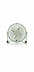 Nedis FNDK1GR10 - Stolní Ventilátor | Napájení z USB | Průměr: 10 cm | 3 W | 1-Rychlostní | Zelená