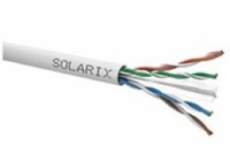 Solarix Instalační kabel CAT6 UTP PVC Eca 100m/box