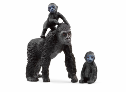 Schleich Wild Life         42601 Flachland Gorilla Familie