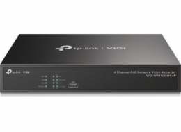  TP-Link VIGI NVR1004H-4P, [NVR, 4 kanály, 4x PoE]