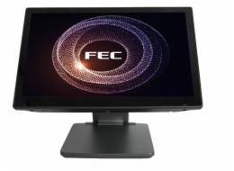 Dotykový monitor FEC XM-3015 15" LED LCD, PCAP, USB, VGA/HDMI, bez rámečku, stojan XPPC, černo-stříbrný