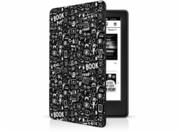 Connect It Amazon Kindle 2021 11th gen. CEB-1061-DD doodle černá CONNECT IT pouzdro pro Amazon Kindle 2021 (11th gen.), DOODLE ČERNÁ