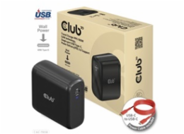 Club3D cestovní nabíječka 100W GAN technologie, USB-IF TID certified, USB Type-C, Power Delivery(PD) 3.0 Support