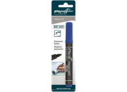 Pica Permanent Marker 1-4mm, Round Tip blue Retail Packaging