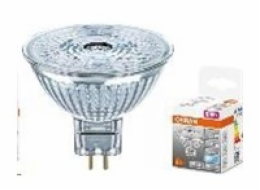 Osram LED žárovka MR16 35 36 3,8 W GU5,3 4000 K studeně bílá OSRAM LED STAR GU5,3 3,8W/840 12V MR16 35W studená